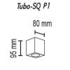 Потолочный светильник TopDecor Tubo8 SQ P1 29 фото 2