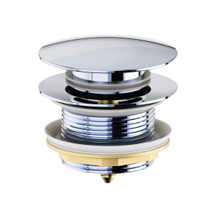 Донный клапан для ванны Wonzon & Woghand WW-SS105-CR Хром