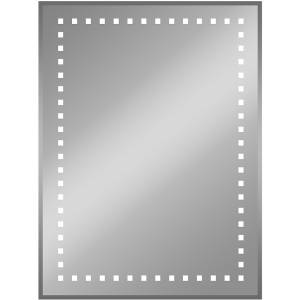 Зеркало Continent Италия Люкс ЗЛП07 LED подсветка 800x600 Белый