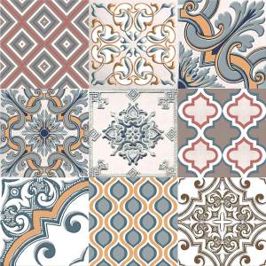 Керамическая плитка Azori Eclipse 505793002 Ornament 42x42
