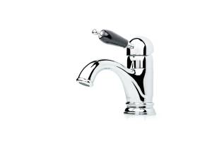 Смеситель для раковины Boheme Tradizionale Chromo 261-BLС С Черной Керамикой