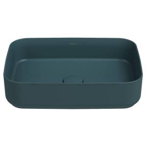 Раковина Isvea Infinity 10NF65050SV-2P 50 см, изумрудная матовая