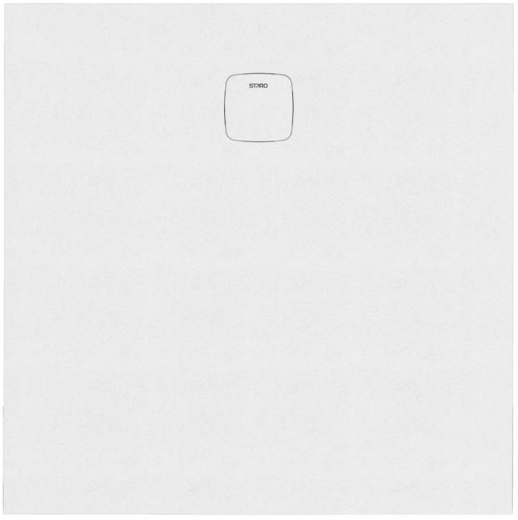 Поддон для душа Starohome Cosmo УТ-00000068 100x100x3, White Matt