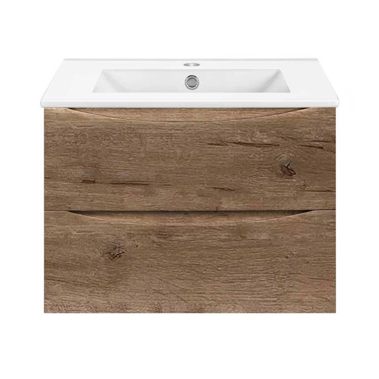 Тумба под раковину Vincea Mia Slim VMC-2MC700S1VO Коричневый