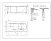 Акриловая ванна Aquatek Леда LED170-0000034 170x80 слив слева фото 4