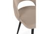 Стул на металлокаркасе Notta Курбис 642919 бежевый (zd 210) / черный фото 7