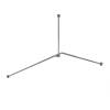 Карниз для ванной Wasserkraft Dinkel SC-469018 хром
