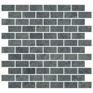 Мозаика Kerama Marazzi Эвора MM13122T Мозаичный Синий Светлый Глянцевый 30x32