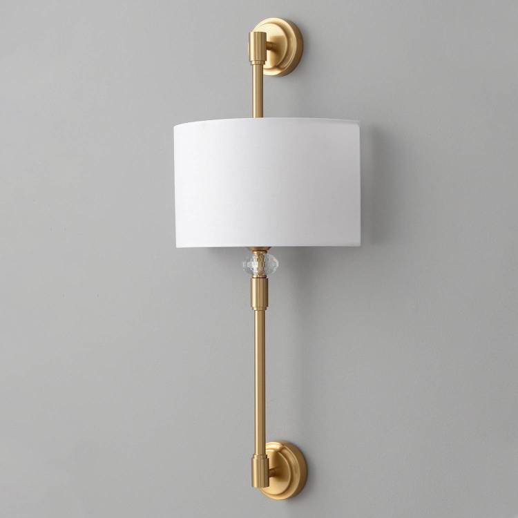 Бра Crystal Lux VINTAGE AP2 BRASS