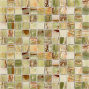 Мозаика LeeDo Pietrine 7 Onice Jade Verde Pol (2.3x2.3) 29.8x29.8