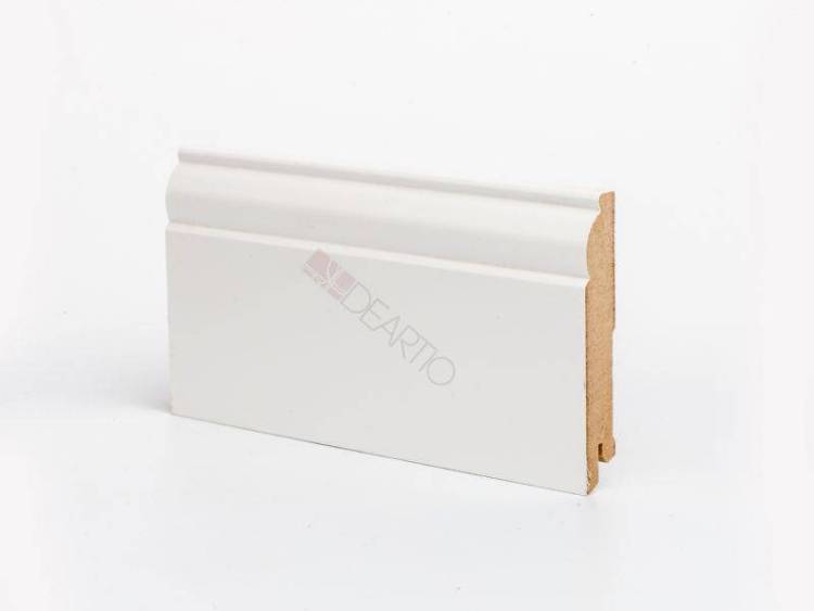 Плинтус Deartio Universal U 104-100 Белый 2050x100x16