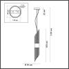 Подвесной светильник Odeon Light Hall Flambi 4847/2 фото 4