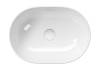 Раковина GSI Pura 886011 белый глянцевый, 50x35 фото 4