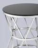 Стол журнальный Stool Group Вива EET-080 сталь серебро 50x50 фото 3