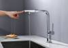 Смеситель для кухни AQUAme Cucina AQM9903CR с выдвижным изливом и подключением к фильтру питьевой воды, хром фото 3