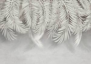 3D Фотообои Artegrafico «Нежный пальмовый занавес» TP-061 акварель