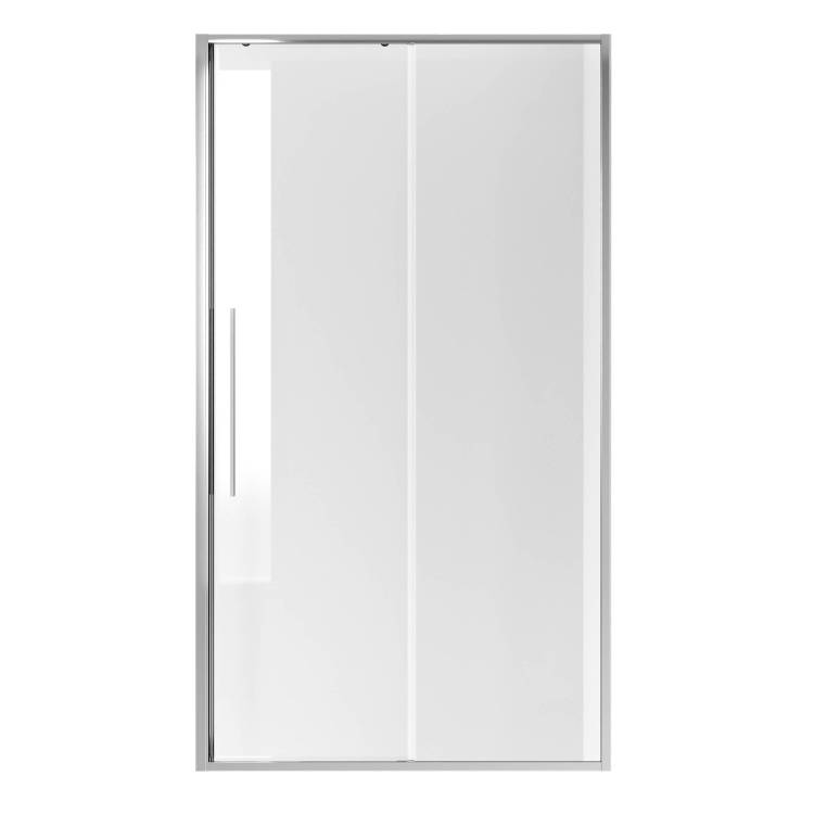 Душевая дверь Niagara Nova NG-64-12A профиль хром, стекло прозрачное, 120x195