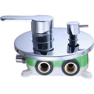 Смеситель для ванны Swedbe Platta 5521 с внутренней частью