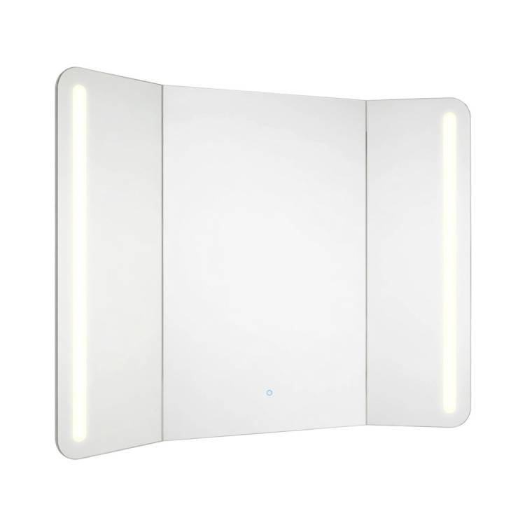 Зеркало Relisan Triple Vertical 100x80 с подсветкой