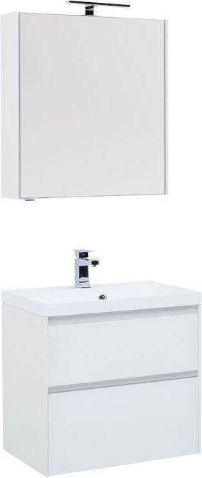 Мебель для ванной Aquanet Гласс 70 240464 белый, 1410x700x450