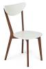 Стул Tetchair Maxi 10464 Белый + Коричневый 86x48.5x54.5