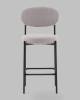 Стул полубарный Stool Group Бриф DD AV 477-F81-9005 (PP) светло-серый, букле фото 3