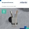 Держатель для стаканов Milardo Easy EASBWSGM45, черный матовый фото 6