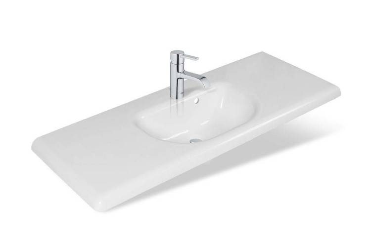 Раковина Эстет Оливия ФР-00014957 белый матовый, 1200х450