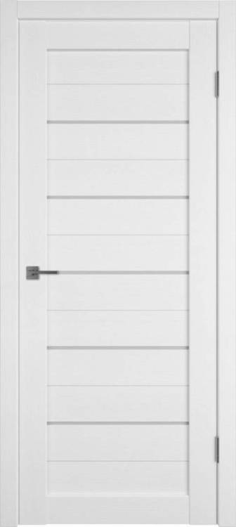 Межкомнатная дверь Владимирская Фабрика Дверей Atum 5 Snow стекло White Cloud 700x2000
