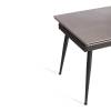 Стол обеденный Tetchair Lord Grey 21858 светло-серый, черный 120(180)x80x75 фото 7