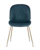 Набор из 2 стульев Stool Group Beetle 8329 VELVET BLUE X2 маренго фото 2