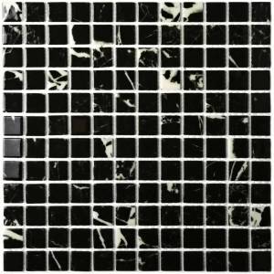 Мозаика Bonaparte Стеклянная Мозаика Mia black glossy 2.3x2.3x4 30x30