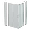Душевой уголок Belbagno LUCE-AH-22-150/120-C-Cr профиль хром, стекло прозрачное, 150x120x195 фото 6