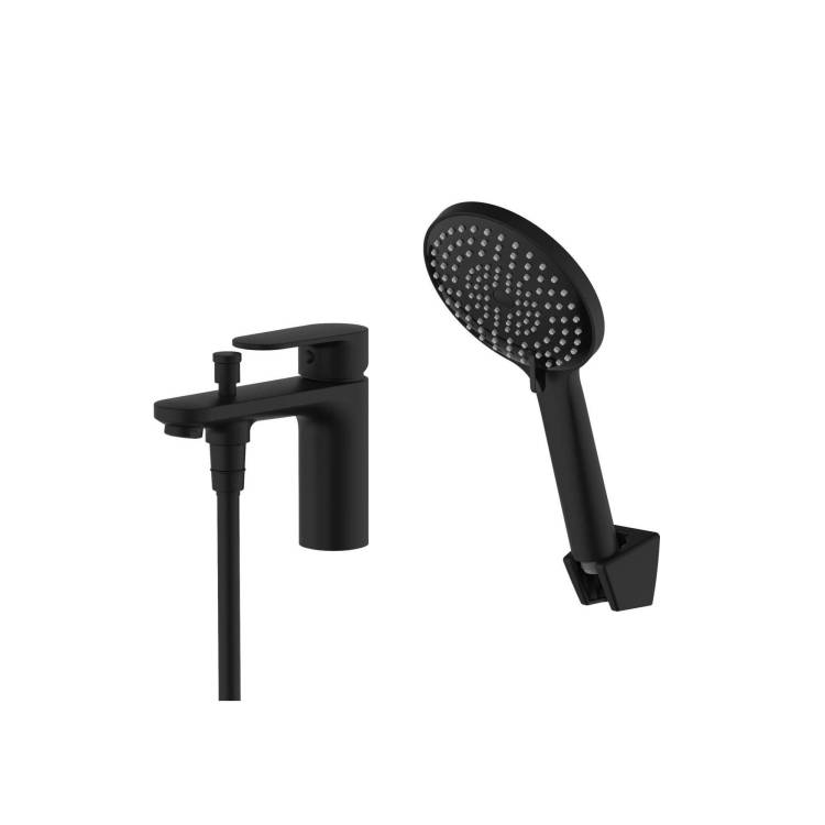 Смеситель Aquatek Ника AQ1844MB черный матовый