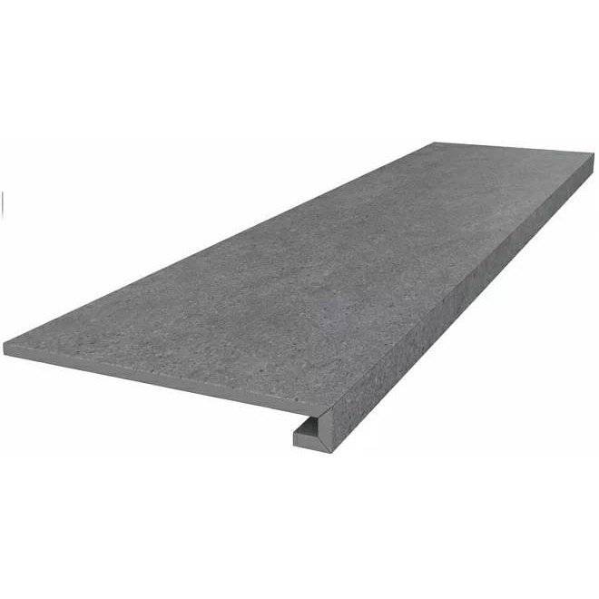Ступень Kerama Marazzi Фондамента DL501020R\GCF Клееная Серый Темный 33x119.5