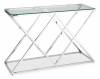 Стол туалетный Stool Group Инсигния ECST-026 (120x40) сталь серебро