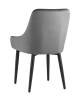 Набор из 4 стульев Stool Group Диана MC101-2 KD HLR-21 X4 серый фото 6