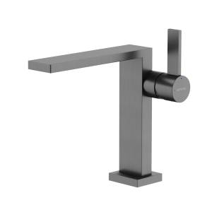 Смеситель для раковины Sancos Linn SC9019GG вороненая сталь