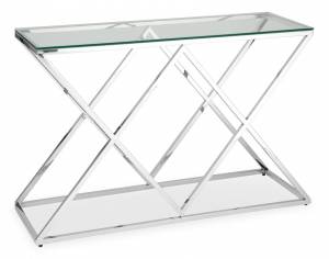 Стол туалетный Stool Group Инсигния ECST-026 (120x40) сталь серебро