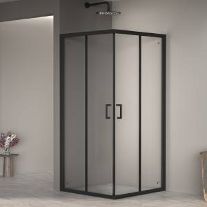 Душевой уголок RGW Passage PA-39B 03083900-14 1000x1000мм, Черный
