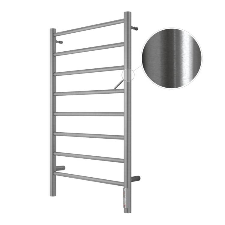 Полотенцесушитель электрический Terminus Аврора П8 50x85, quick touch, сатин