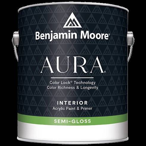 Краска Benjamin Moore Aura Interior Semi-Gloss Finish 528 3.785 л