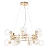Подвесная люстра Crystal Lux LUXURY SP12 GOLD фото 2