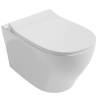 Унитаз подвесной Isvea Soluzione II 10MY02002SV безободковый, скрытый крепеж SmartFix Plus, белый