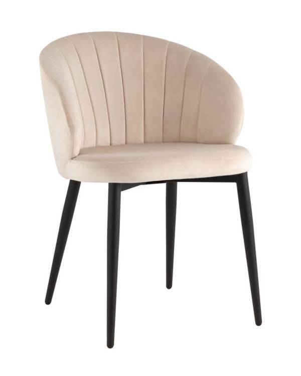 Стул Stool Group Lastura LV-104-H06-02-01(P) велюр молочный