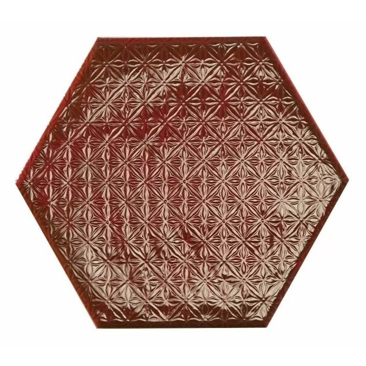 Керамогранит Prissmacer Rain Dec Bordeaux Mist 19.8x22.8