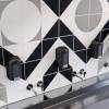 Декор Kerama Marazzi Теорема AZ/A008/5009 1 черно-белый 20x20 фото 3