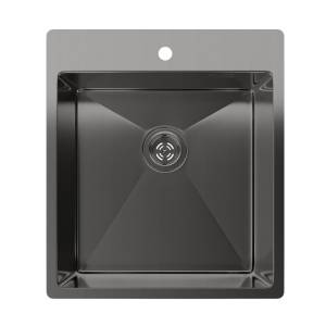 Кухонная мойка Rivelato Rinox 4450 PVD черный