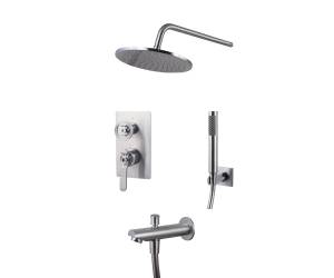 Душевой комплект Bronze de Luxe 1760's Loft 6630CC хром матовый