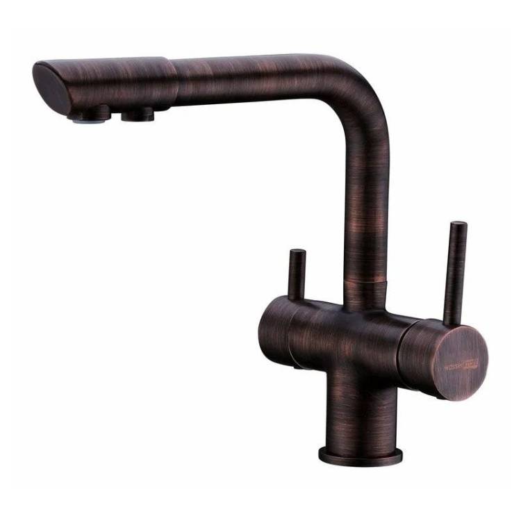 Смеситель для кухни Wasserkraft A8047 темная бронза